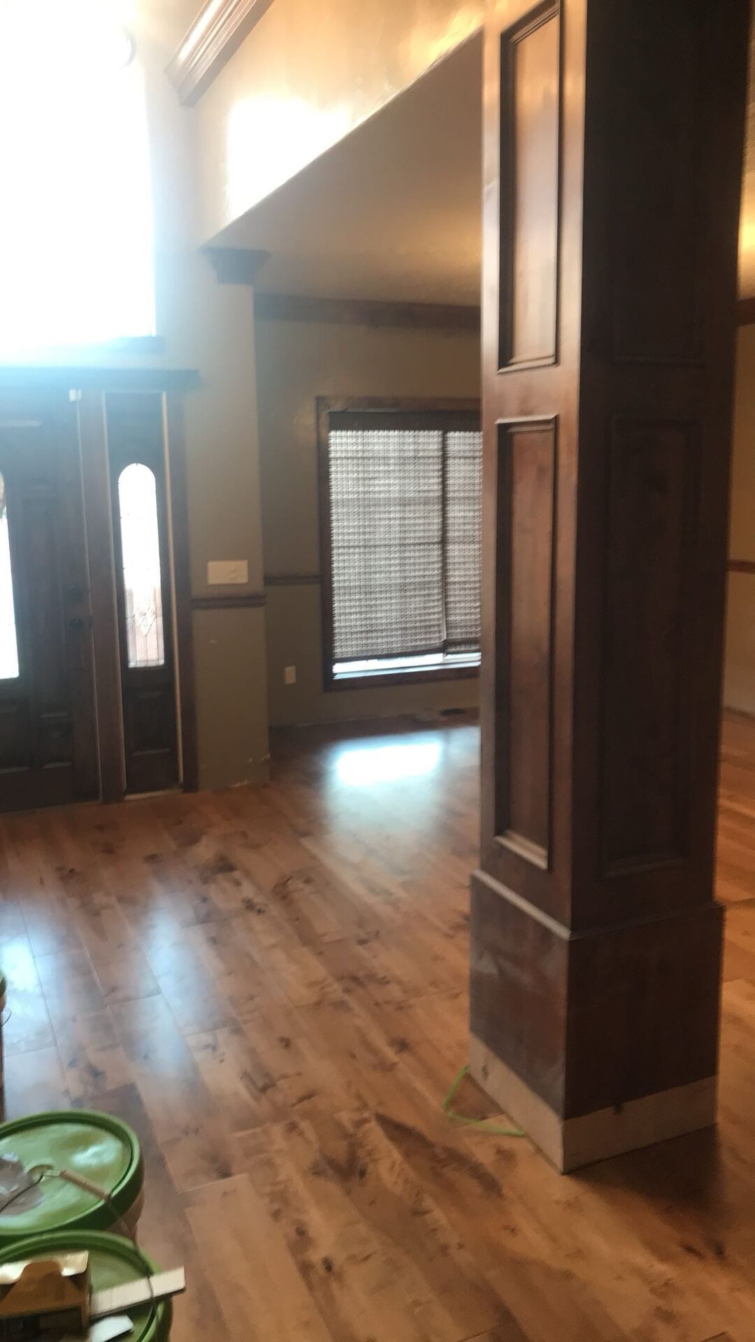 Wood-look plank — entryway